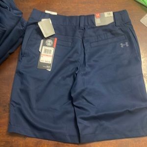 Under Armour boys size 10 shorts school uniform style only one new with tags